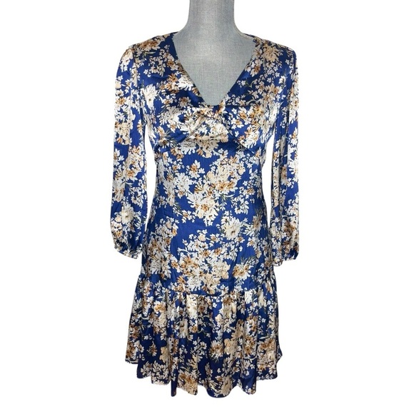 SAGE COLLECTIVE
Petite Floral-Print Balloon-Sleeve Dress size 2 - Picture 2 of 13